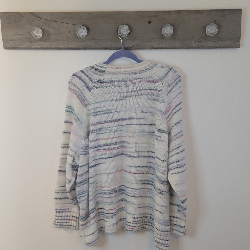 ⚓️Old Navy Multi Colored Crewneck Sweater SZ 3X - Picture 5 of 7